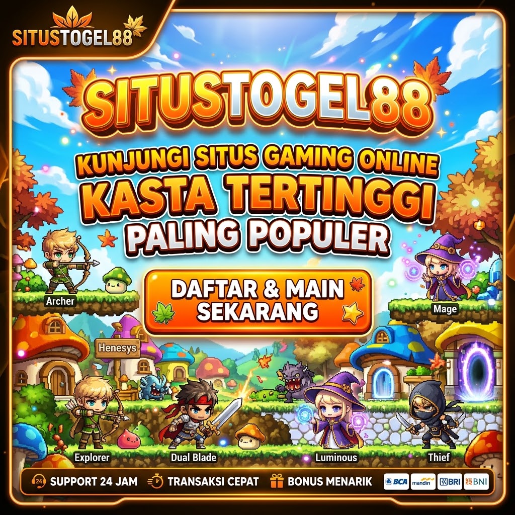 SITUSTOGEL88: Kunjungi Situs Gaming Online Kasta Tertinggi Paling Populer